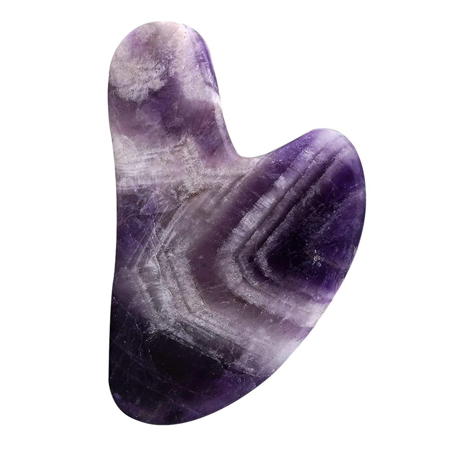 AMETHYST GUA SHA | Hand Carved - Image 5