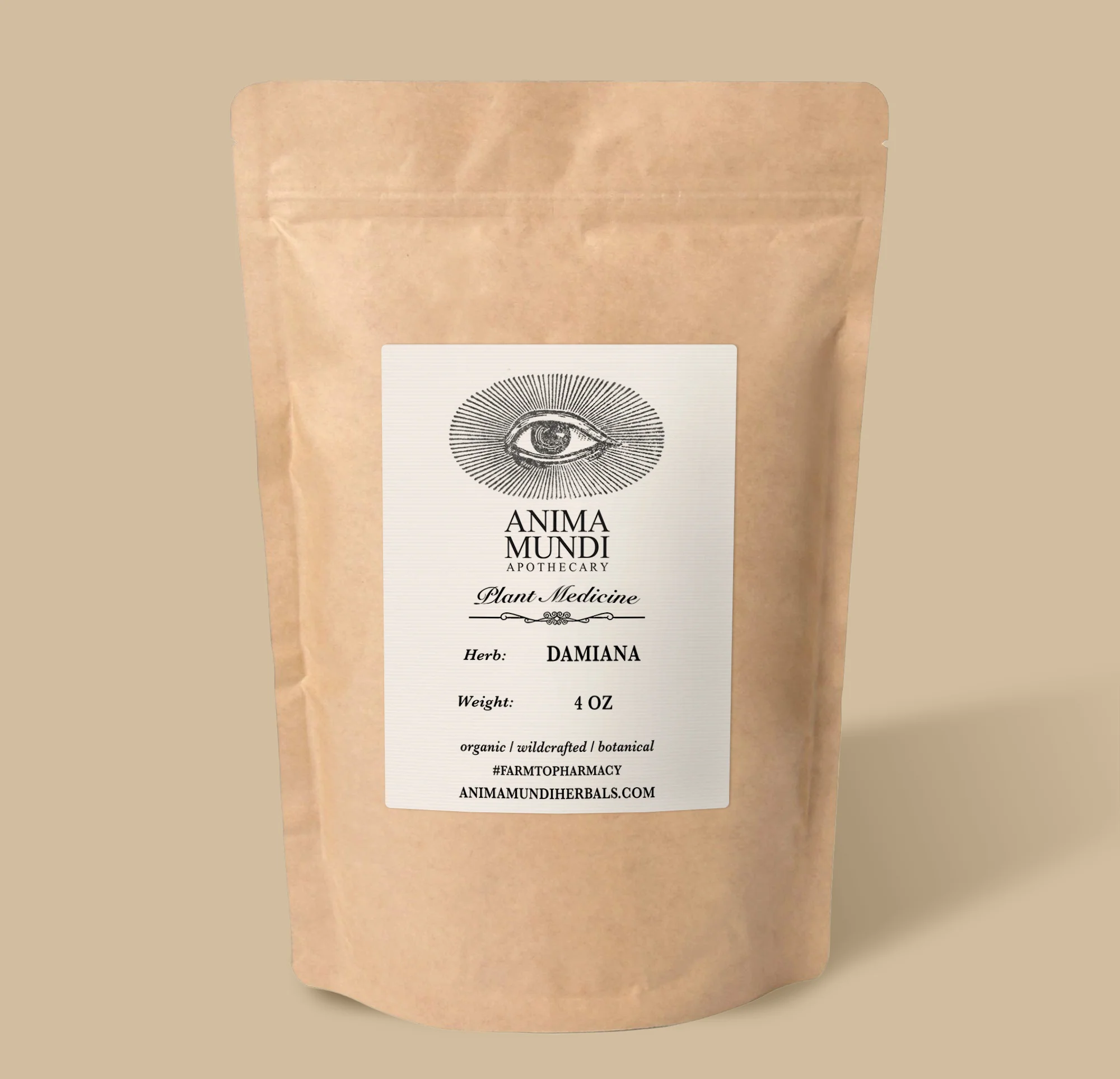 Damiana, Organic 4 oz BULK BAG - Image 4