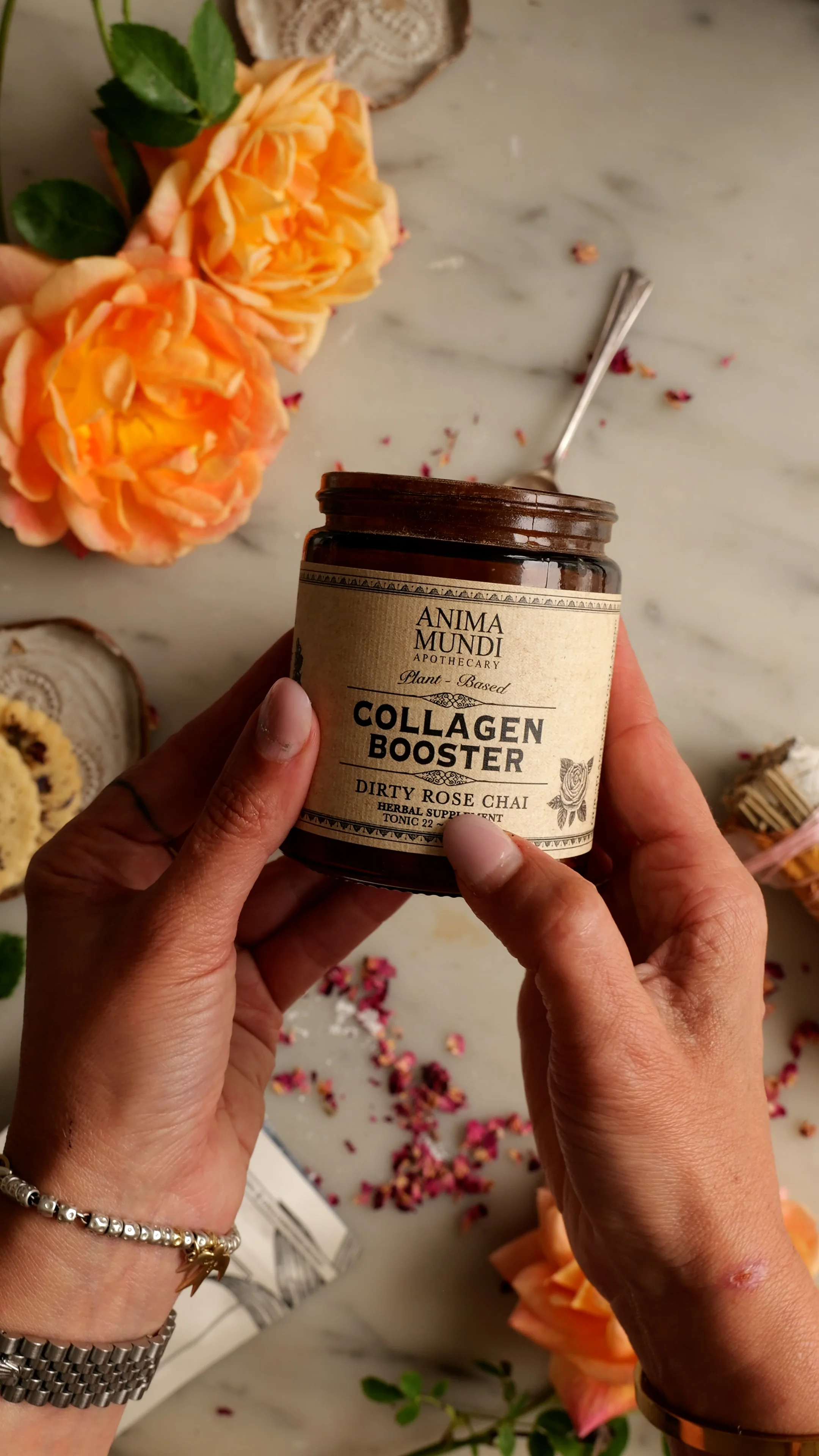 COLLAGEN BOOSTER Powder | Dirty Rose Chai - Image 3