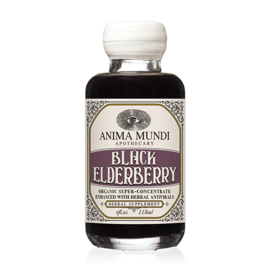 BLACK ELDERBERRY Elixir | Botanical Mushroom Syrup - Image 13