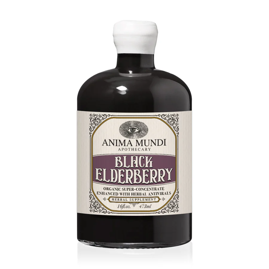 BLACK ELDERBERRY Elixir | Botanical Mushroom Syrup - Image 14