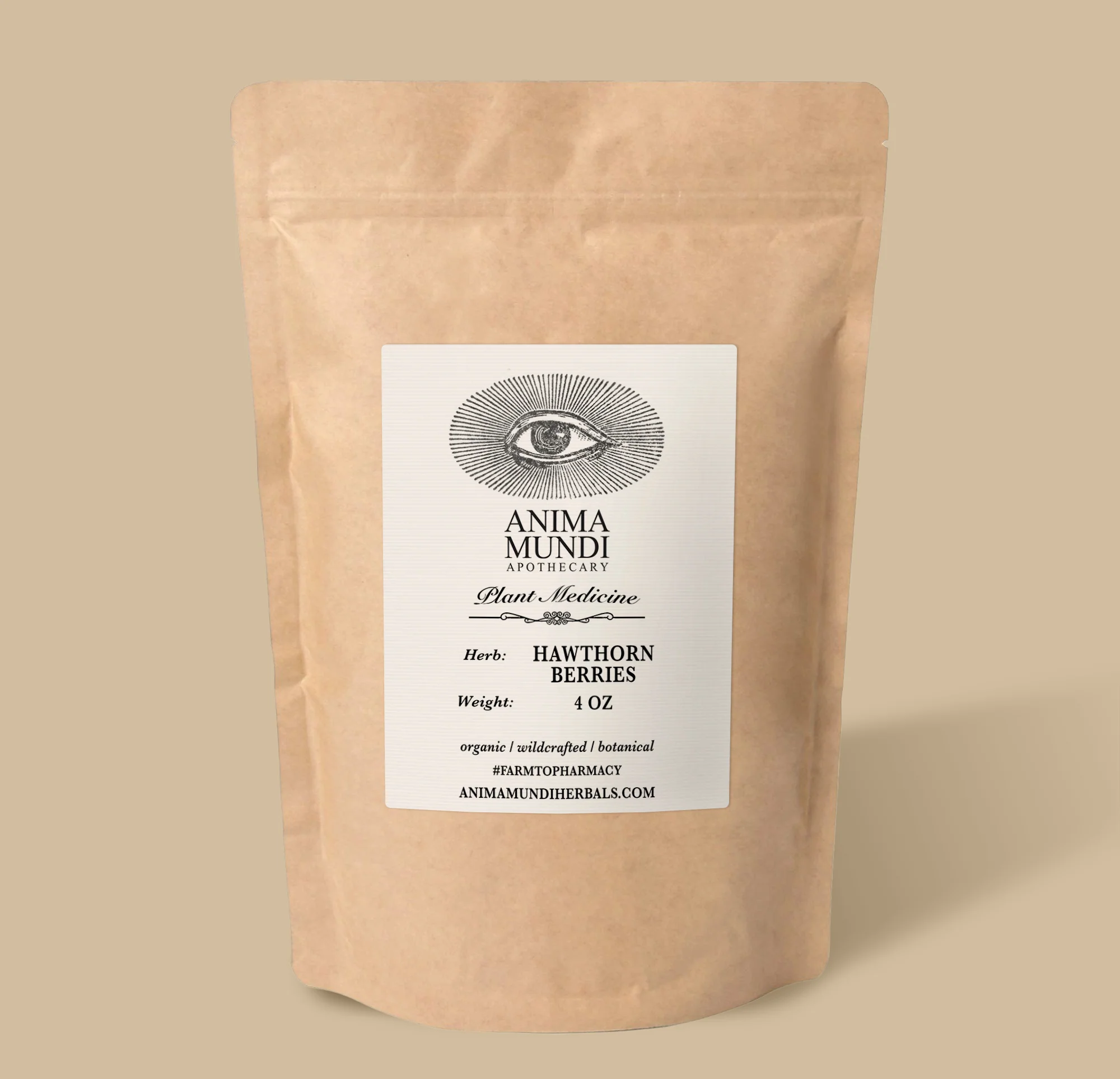 Hawthorn Berries, Organic 4 oz BULK BAG - Image 4