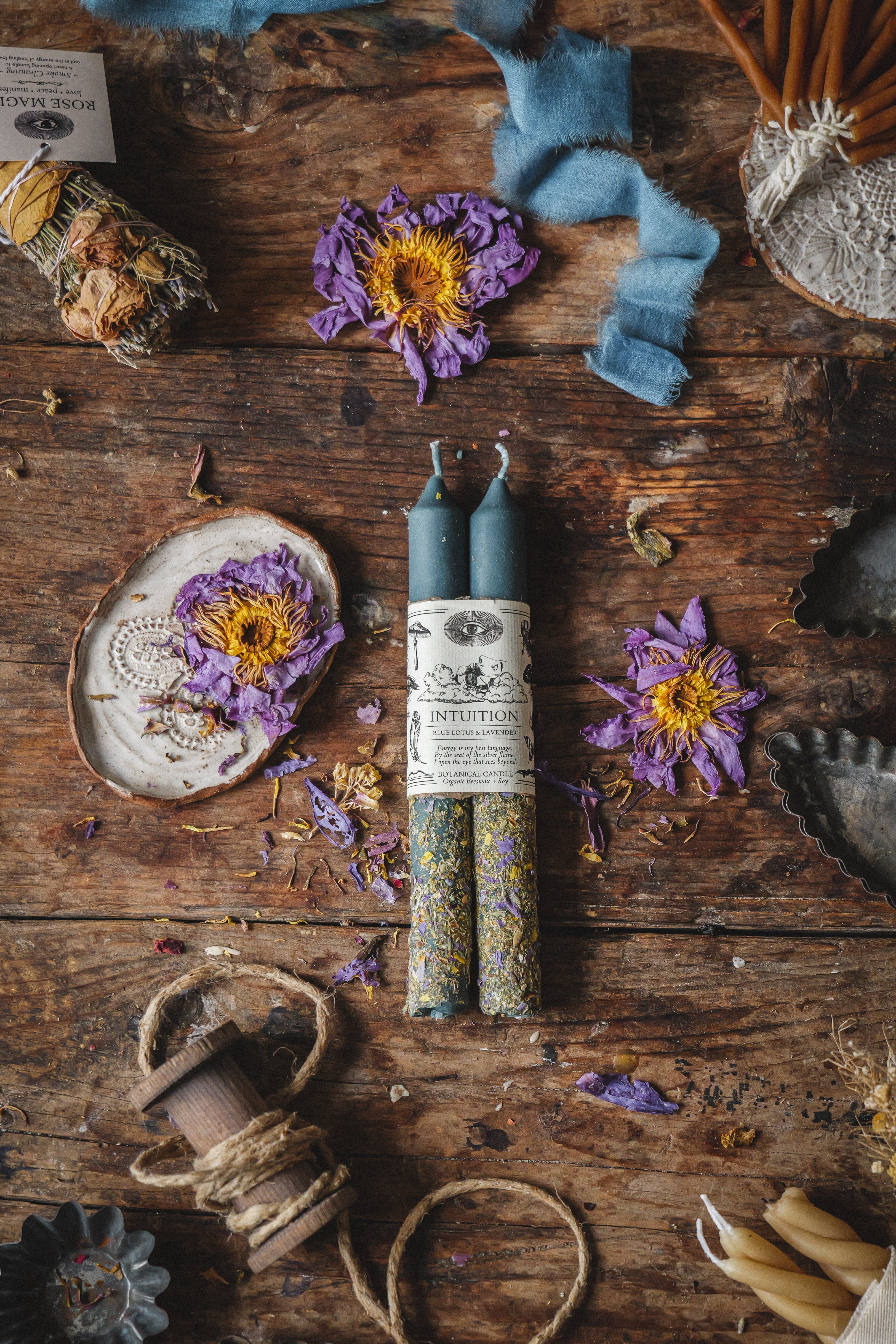 INTUITION RITUAL CANDLE | Dream + Third Eye Awakening - Image 2