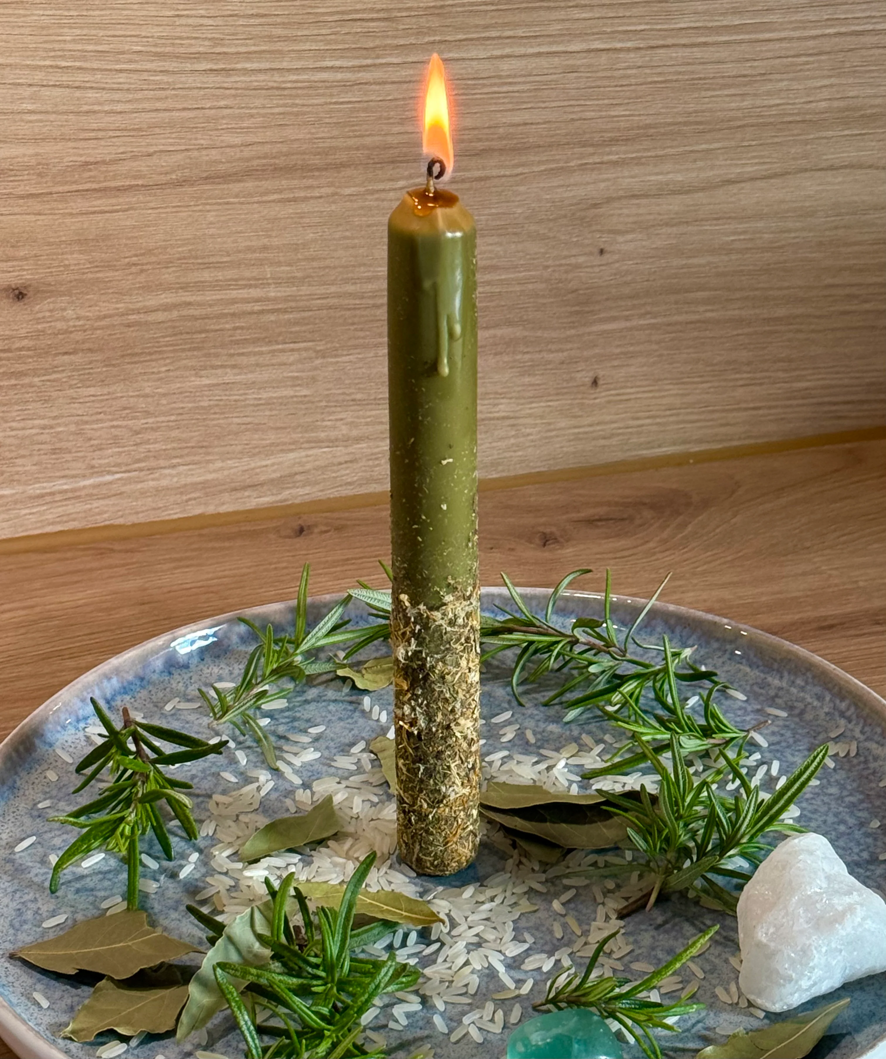 PROSPERITY RITUAL CANDLE | Manifestation + Abundance - Image 3