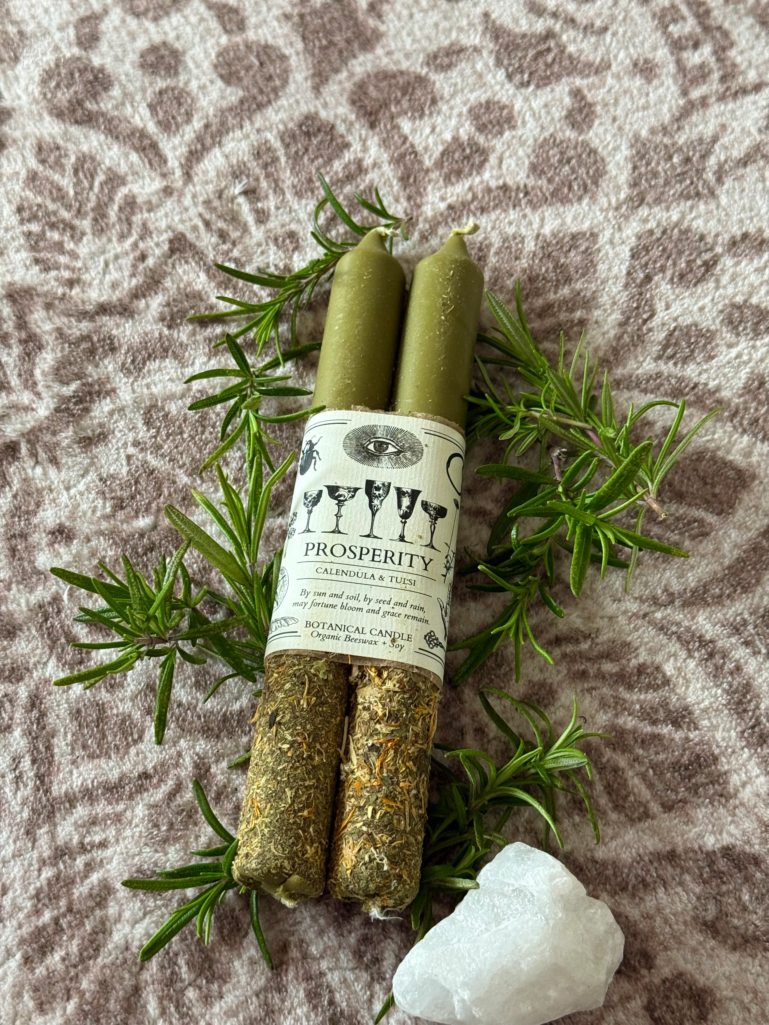 PROSPERITY RITUAL CANDLE | Manifestation + Abundance - Image 4
