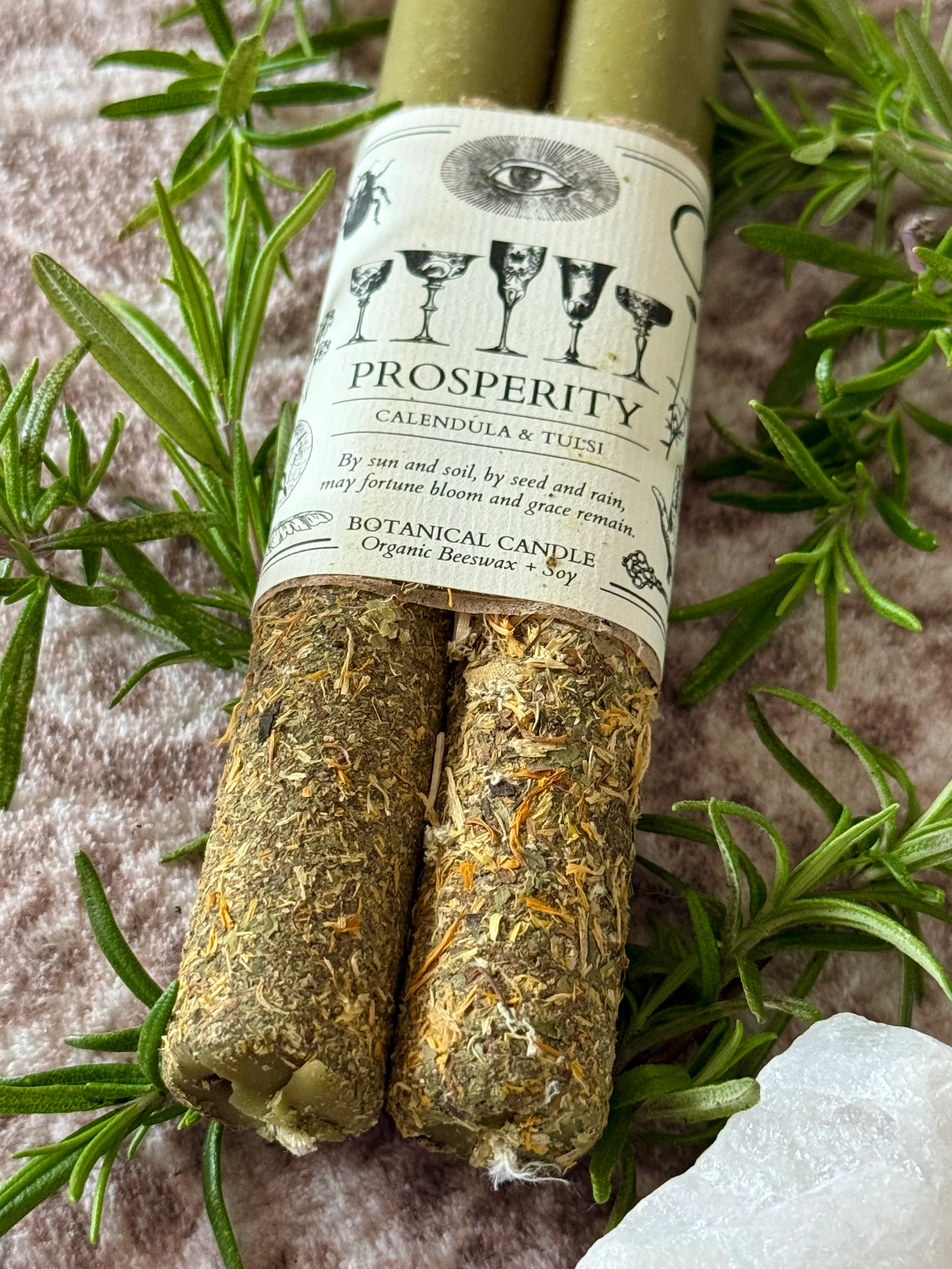 PROSPERITY RITUAL CANDLE | Manifestation + Abundance - Image 5