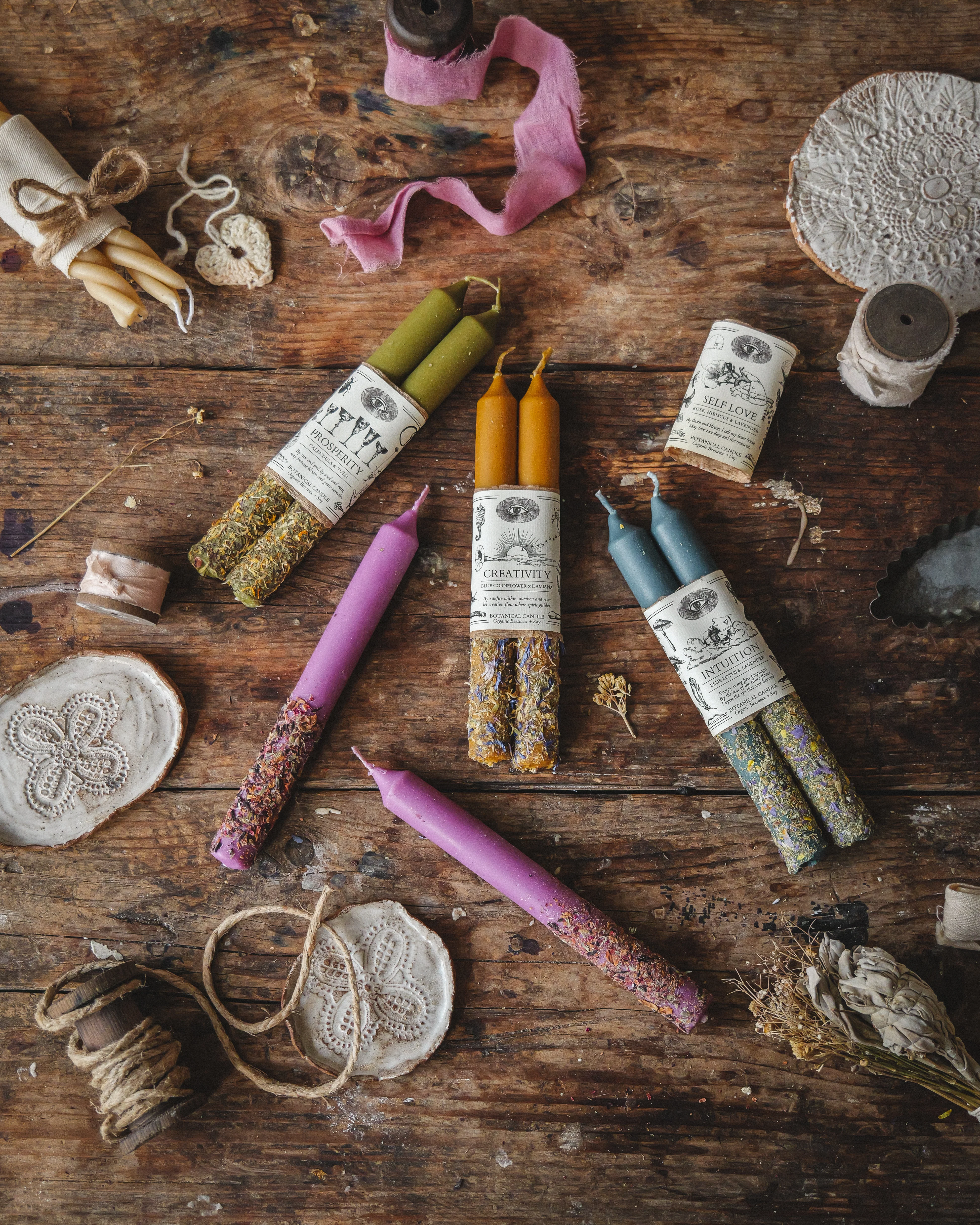 CREATIVITY RITUAL CANDLE | Inner Radiance + Flow State - Image 6