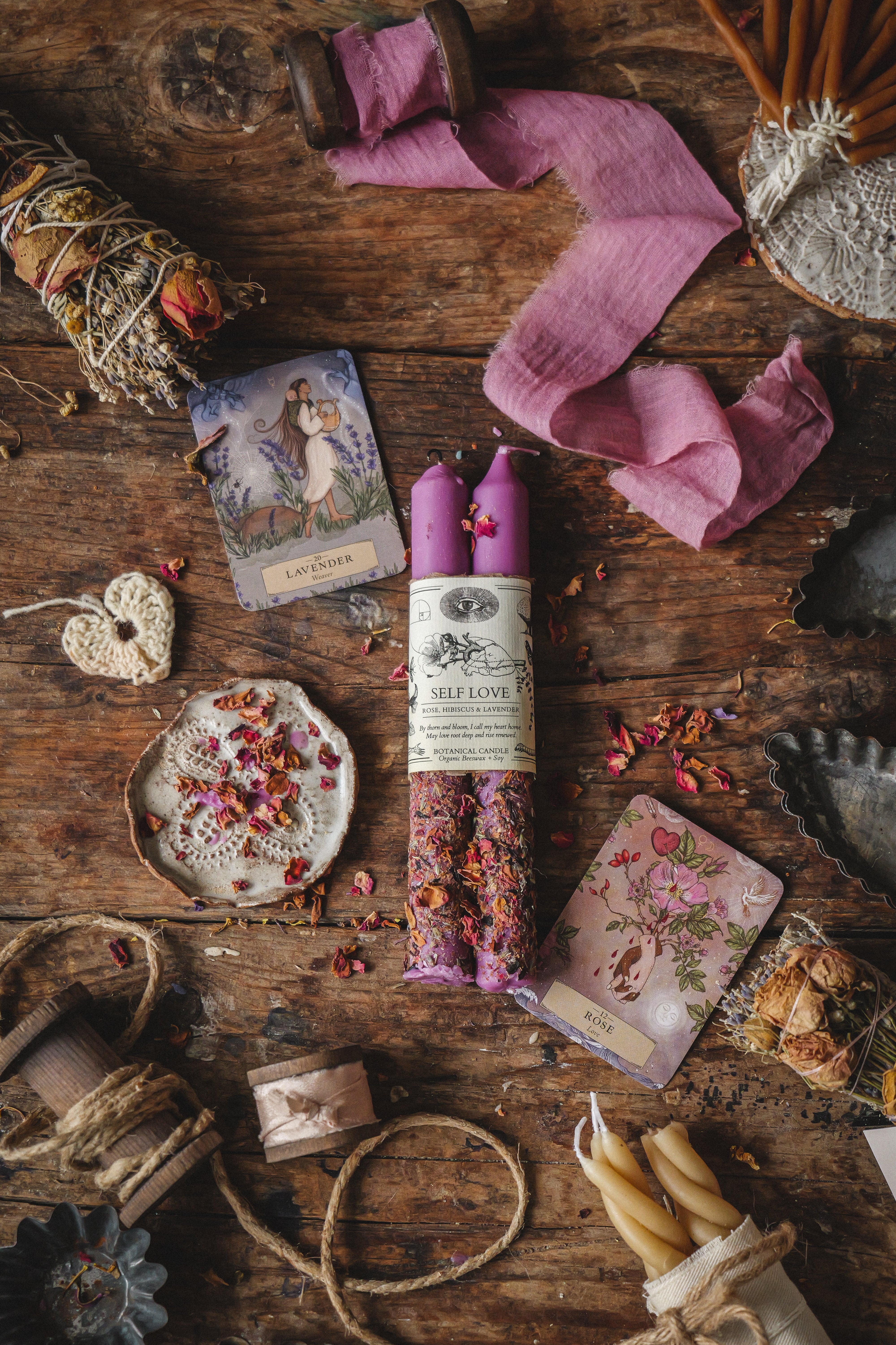 SELF-LOVE RITUAL CANDLE | Heart Healer + Inner Softening - Image 6
