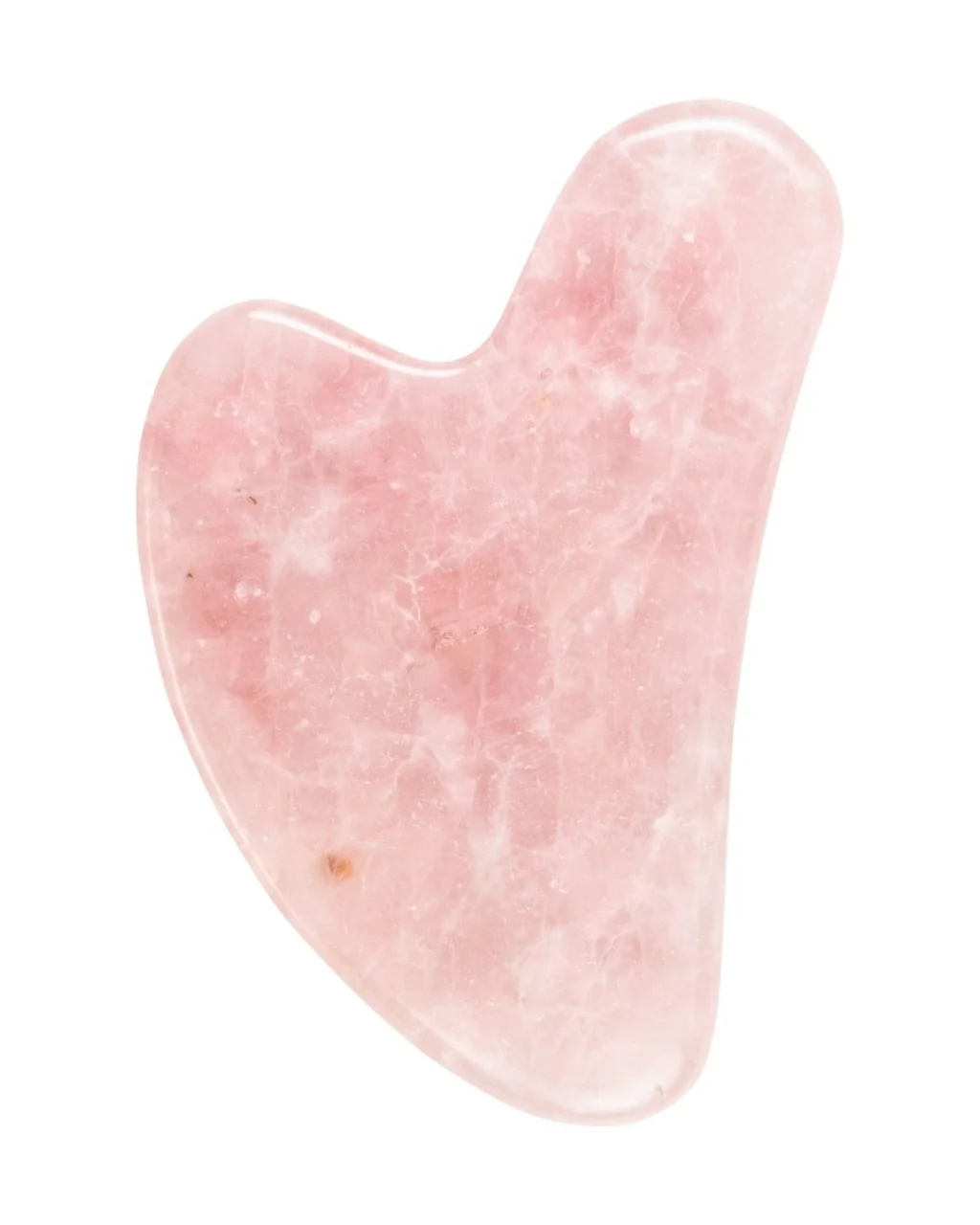 ROSE QUARTZ GUA SHA | Hand Carved - Image 6
