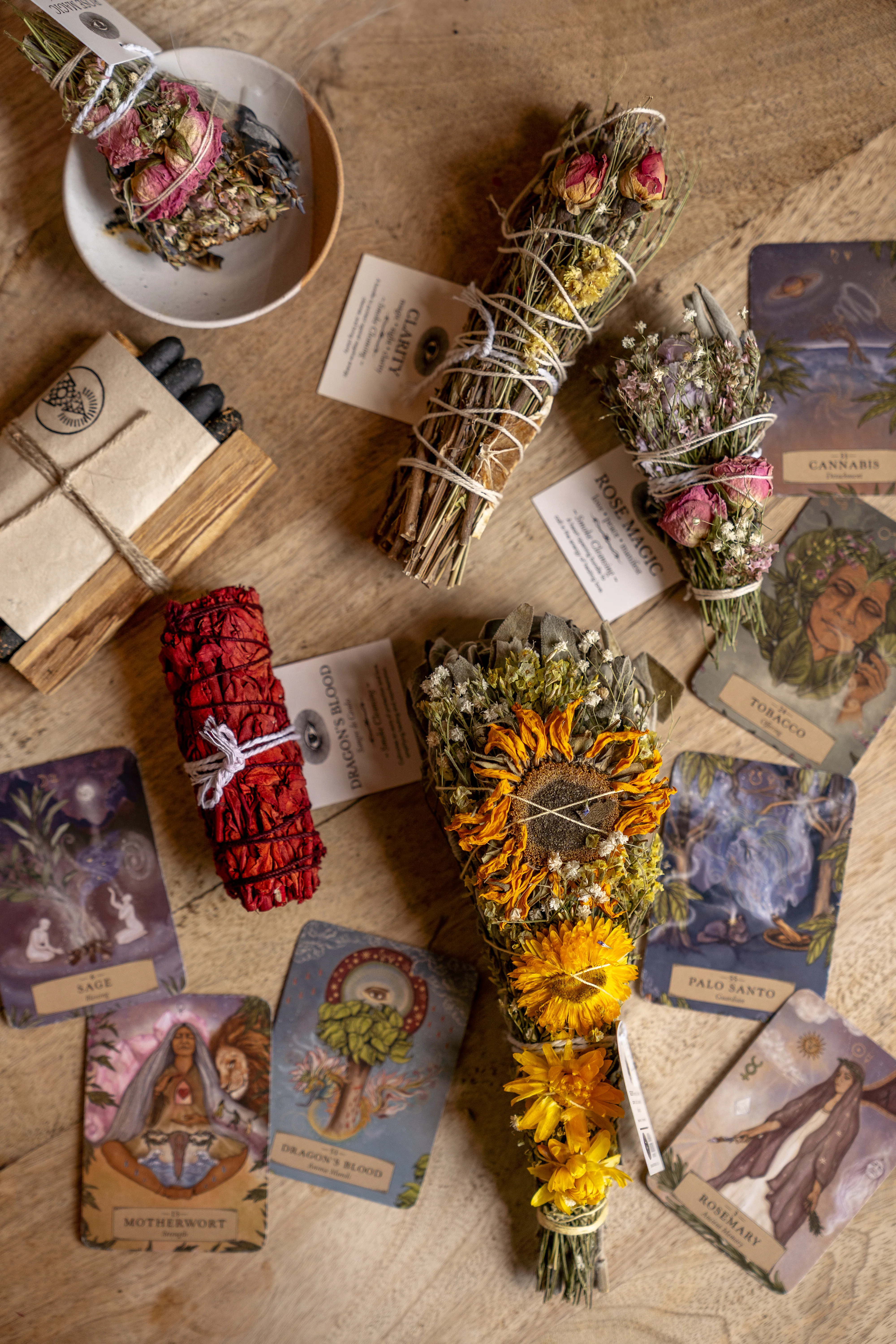 ROSE MAGIC MINI WAND | Heart Opening Smoke Bundle* - Image 8