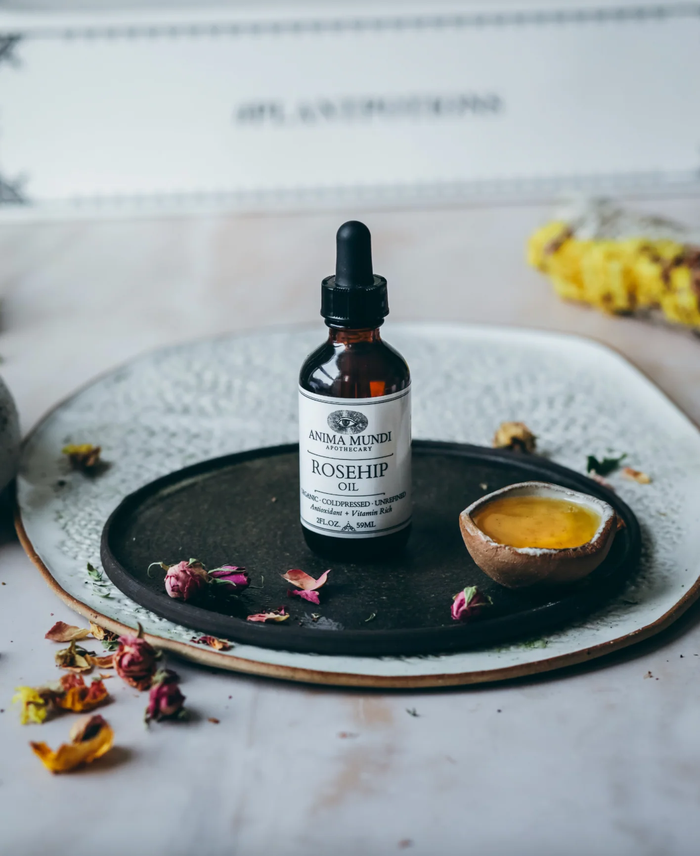 ROSEHIP OIL | Organic, Coldpressed, Unrefined - Image 2